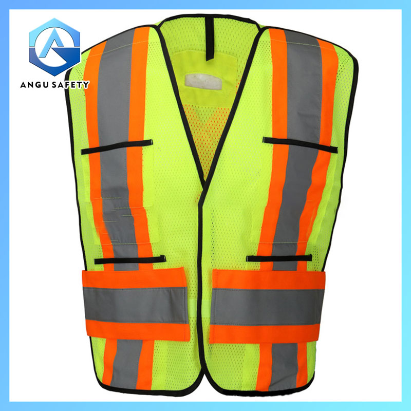 Hi-Vis 5점 분리 안전 조끼