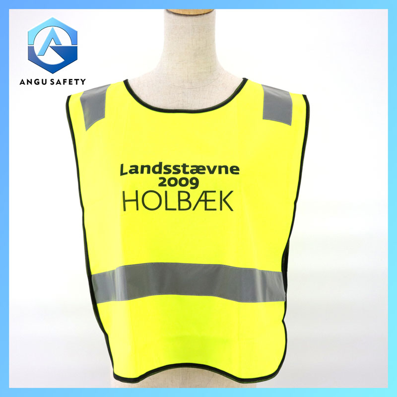 CE En471 Hi-Vis 어린이 반사 안전 조끼